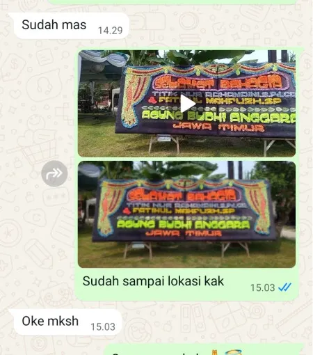 Pengiriman Papan Bunga Rumah Duka Rs Tarakan